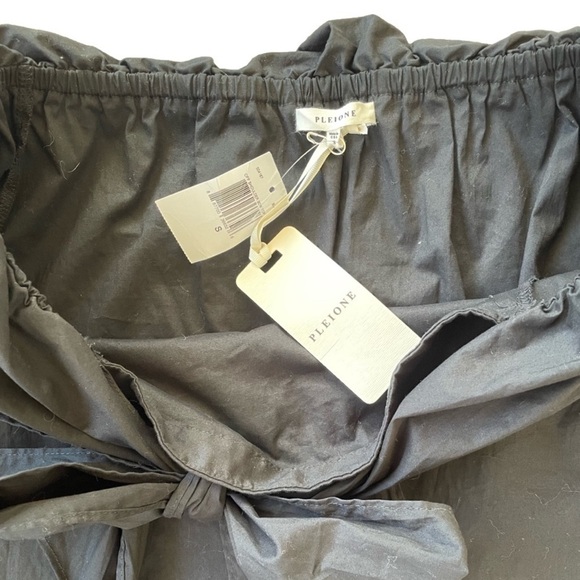 Nwt Pleione Black Off the Shoulder Bow Blouse, S - Picture 5 of 9